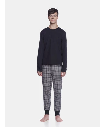 Pijama manga longa e calça