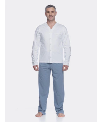 Homewear clássico manga longa e calça       