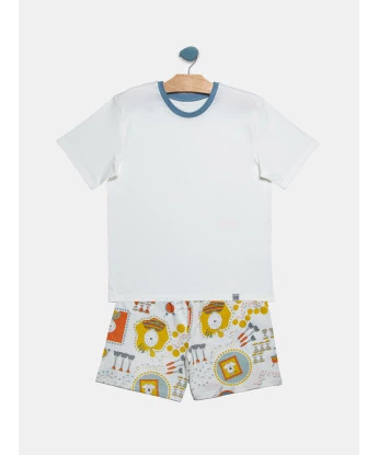 Pijama Manga Curta e Short