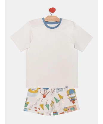 Pijama Manga Curta e Short