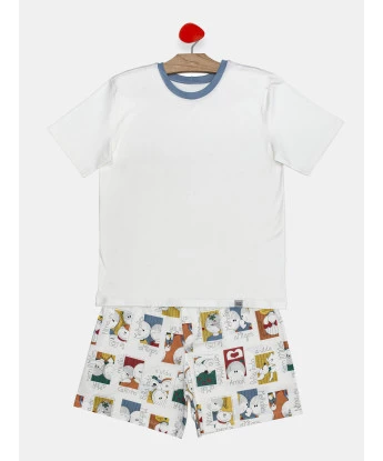 Pijama Masculino Adulto Manga Curta e Short
