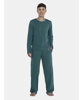 Pijama Masculino Adulto Manga Longa e Calça