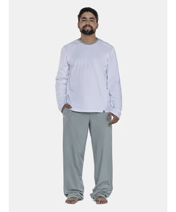 Pijama Masculino Adulto Manga Longa e Calça