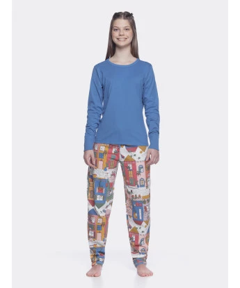 Conjunto Feminino Adulto Manga Longa e Calça