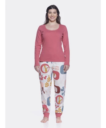 Conjunto Feminino Adulto Manga Longa e Calça Moletinho