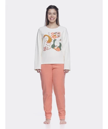 Conjunto Feminino Adulto Manga Longa e Calça Plush