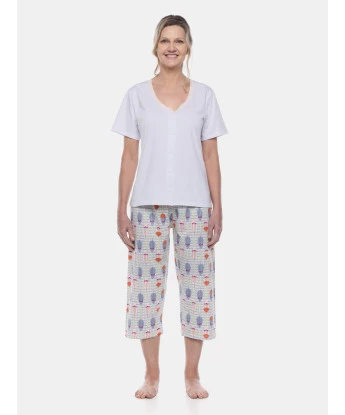 Homewear Clássico Manga Curta e Corsário