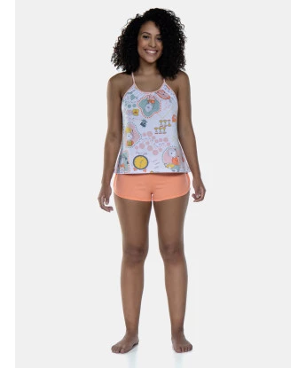 Pijama Alça e Short