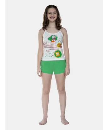Pijama Alça e Short