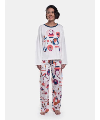 Pijama Manga Longa e Calça