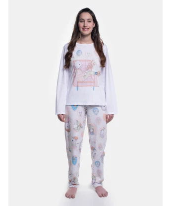 Pijama Manga Longa e Calça