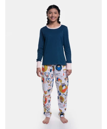 Pijama Manga Longa e Calça