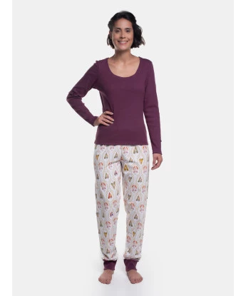 Pijama Manga Longa e Calça