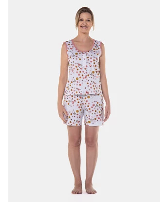 Homewear clássico regata e bermuda