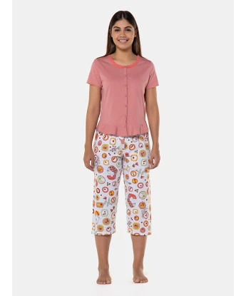 Homewear manga curta e corsário