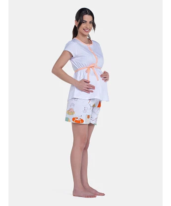 Pijama Para Gestante Curto Sonhart