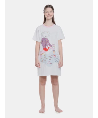 Camisão manga curta                      