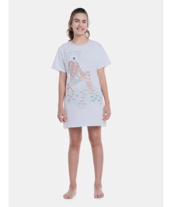Camisão manga curta          