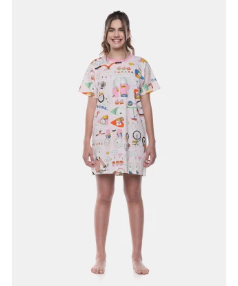 Camisão Manga Curta