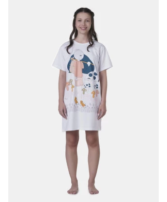 Camisão manga curta         