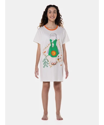 Camisão manga curta        
