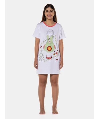 Camisão manga curta        
