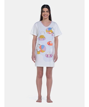 Camisão Manga Curta