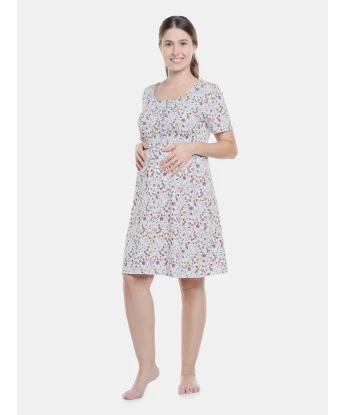 Homewear camisola gestante manga curta          