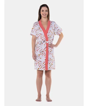 Robe Feminino manga curta Transpasse