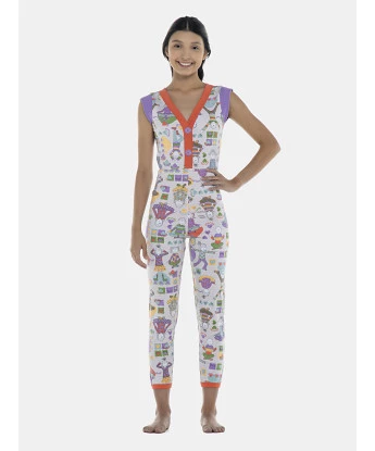 Macacão Feminino Adulto Regata Cotton
