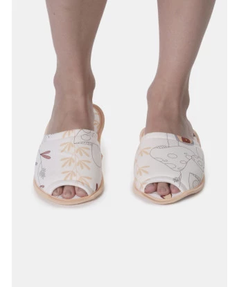 Pantufa com abertura adulto