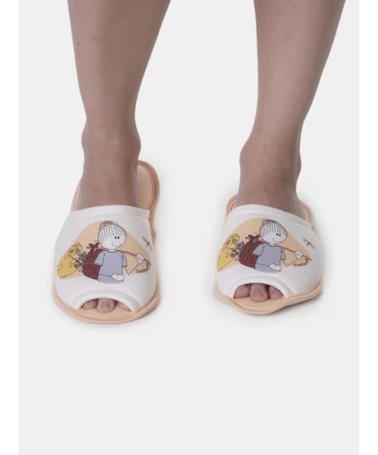 Pantufa com abertura adulto  