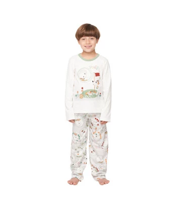 Pijama manga longa e calça