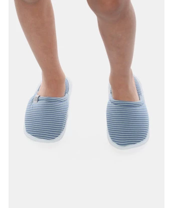 Pantufa Fechada Infantil Masculina de 5 a 12 anos Listras