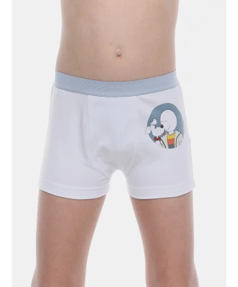 Cueca Boxer Infantil Cós Largo Bill e Ted