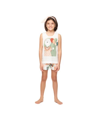 Pijama regata e short 