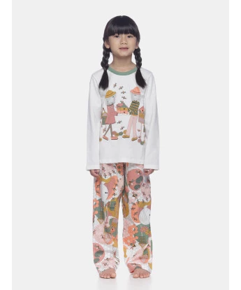 Pijama manga longa e calça