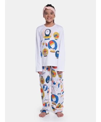 Pijama Manga Longa e Calça