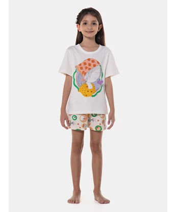 Pijama manga curta e short