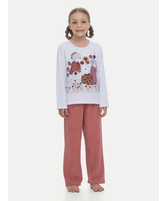 Pijama Manga Longa e Calça