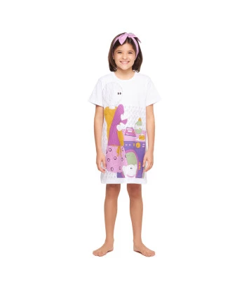 Camisão manga curta       