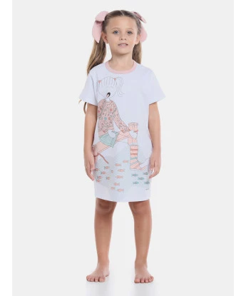 Camisão manga curta           