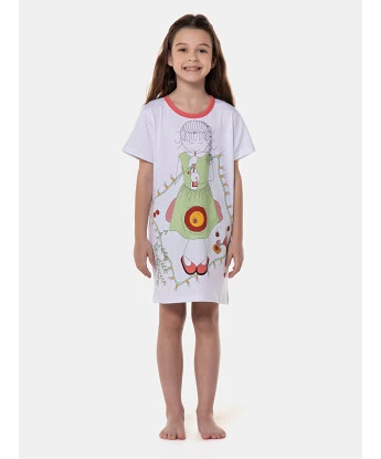 Camisão manga curta    