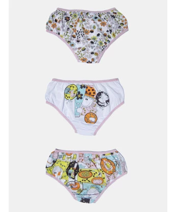 Kit Calcinha Feminino Kids