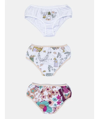 Kit Calcinha Feminina Kids