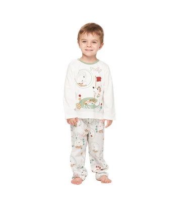 Pijama manga longa e calça