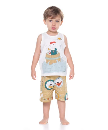 PIJAMA REGATA E BERMUDA