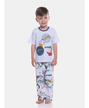 Pijama manga curta e calça