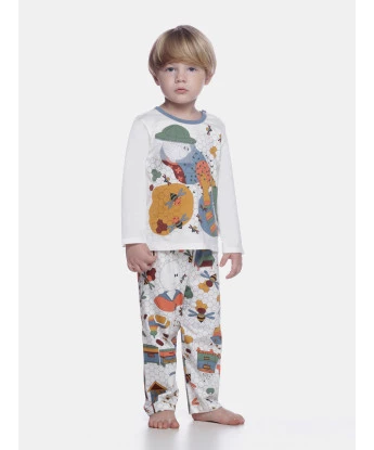 Conjunto Masculino Baby Manga Longa e Calça 