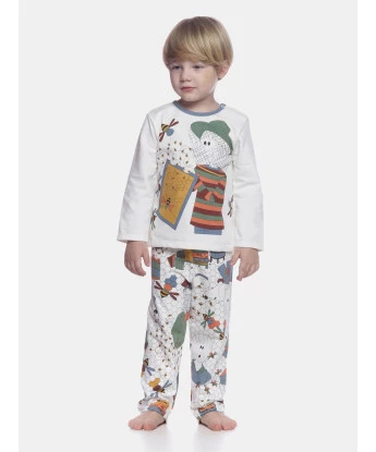 Pijama manga longa e calça